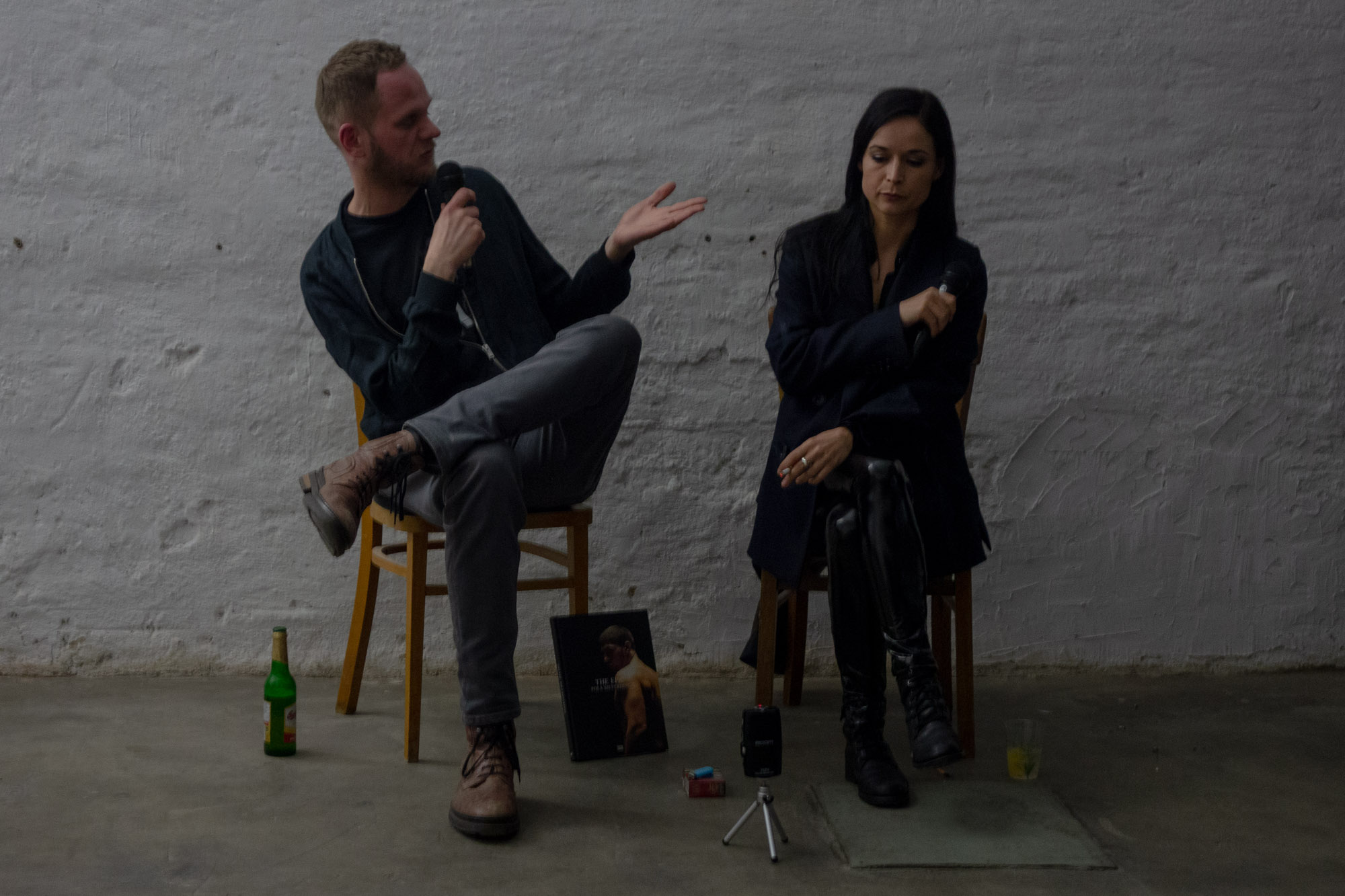 THE EPIC - POLA SIEVERDING - TALK Pola Sieverding and Maurice Funken - 2018 Studio For Artistic Research Pola Sieverding Düsseldorf