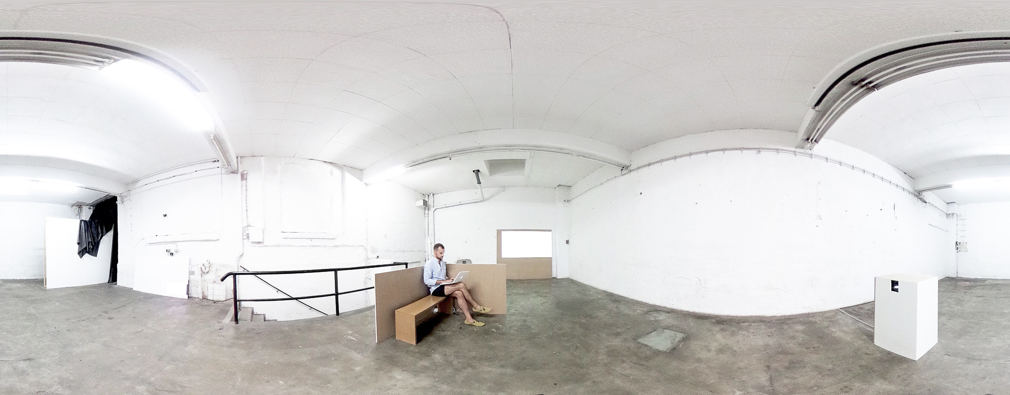 A00116 - Katharina Monka - 360° Installation view - 02.09.2016 Studio For Artistic Research Katharina Monka Düsseldorf